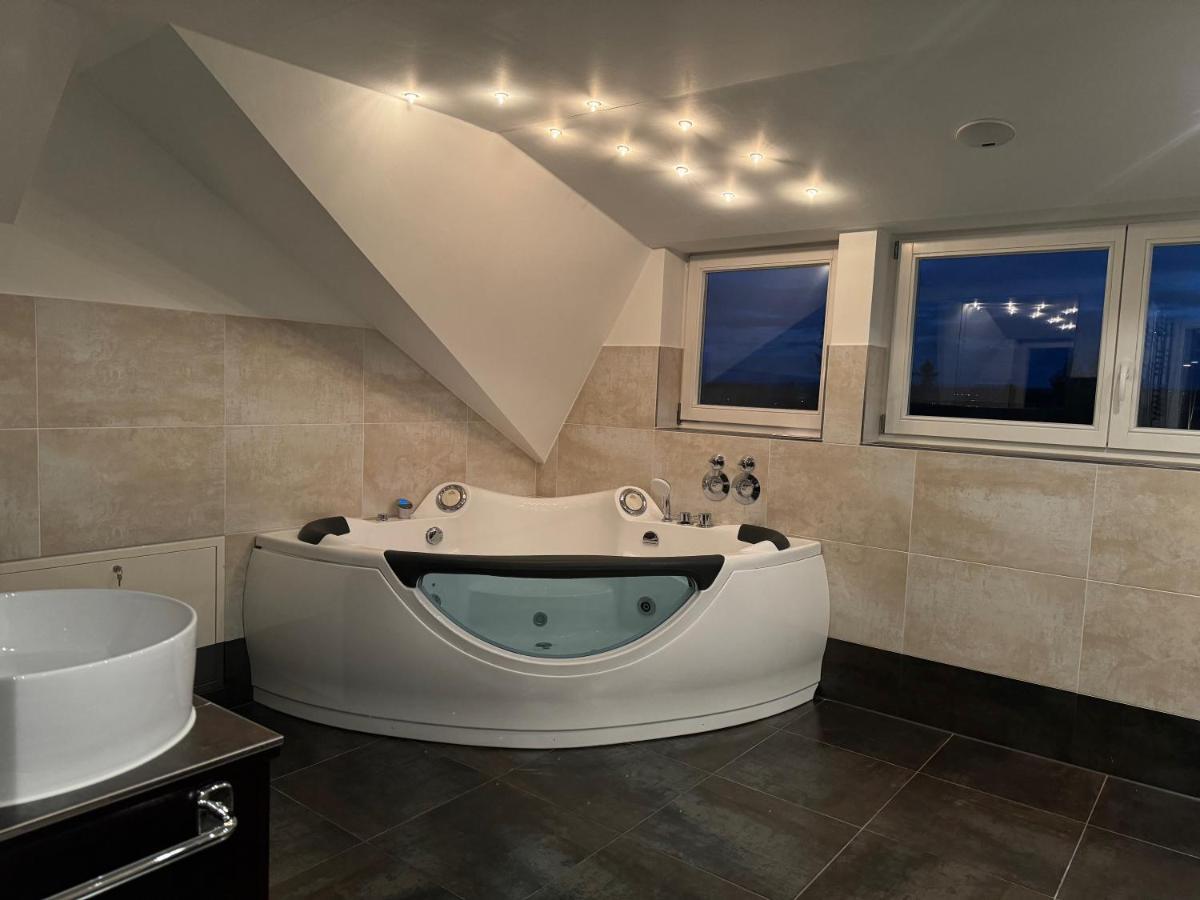205 Qm "Traumtor" Mit Sauna, Whirlpool, Kamin Und 3 Terrassen Mit Blick In Die Boehmisch Saechsische Schweiz Δρέσδη Εξωτερικό φωτογραφία